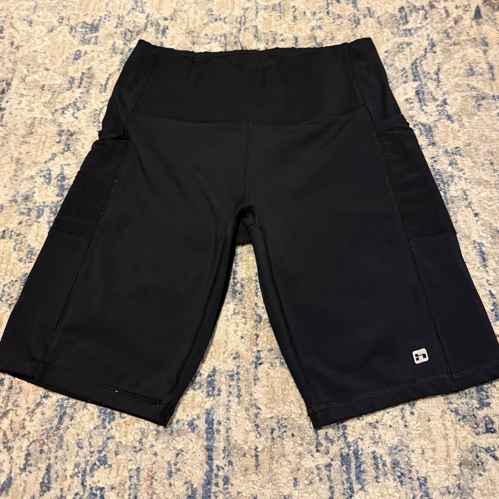 Black Biker Shorts